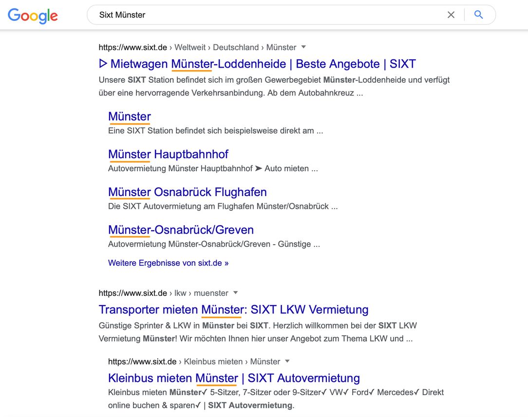 Lokale Keyword-Optimierung Lokale Keyword-Optimierung